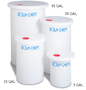Rola-Chem 10 gallon chemical feed system